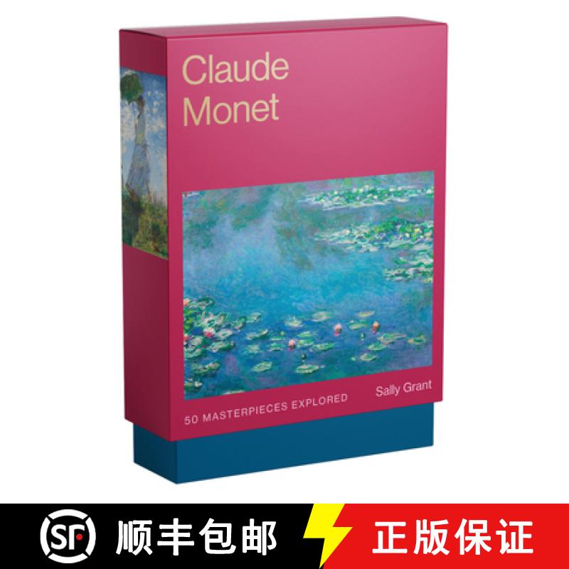 【2-3周达】Claude Monet : 50 Masterpieces Explored [9781923049352]