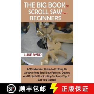 Book Crafting Woodworker S... for Woodworking Saw 9781952597534 Scroll Big Beginners 4周達 Guide