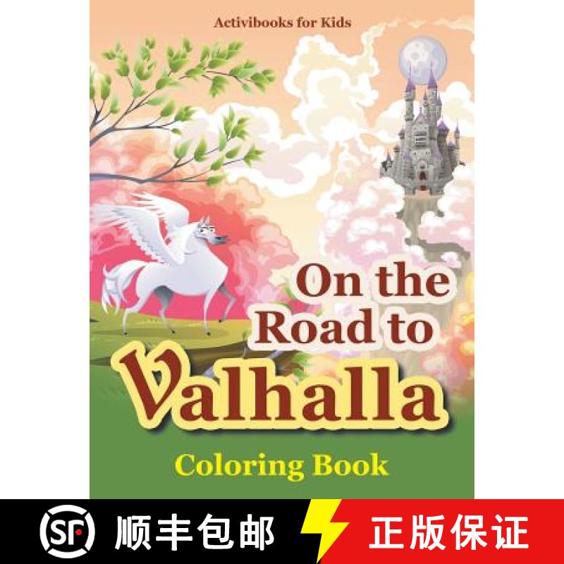 【3-4周达】On the Road to Valhalla Coloring Book [9781683211891]