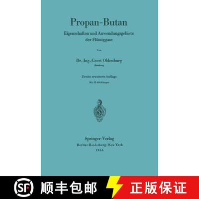 【3-4周达】Propan-Butan : Eigenschaften und Anwendungsgebiete der Flüssiggase [9783642929199]