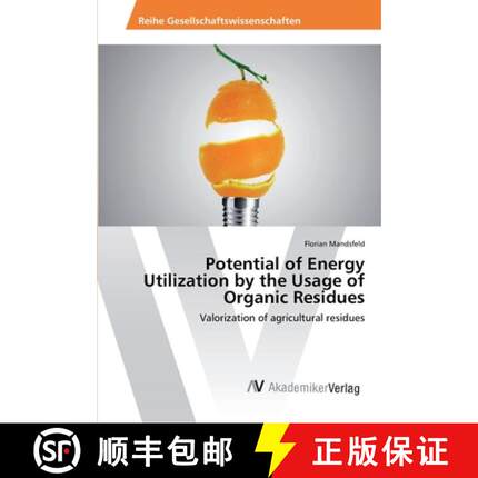 预订 Potential of Energy Utilization by the Usage of Organic Residues [9783639840339]