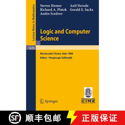 【3-4周达】Logic and Computer Science: Lectures given at the 1st Session of the Centro Internazionale... [9783540527343]