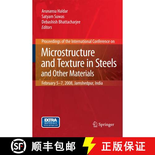 【3-4周达】Microstructure and Texture in Steels : and Other Materials [9781447160038]