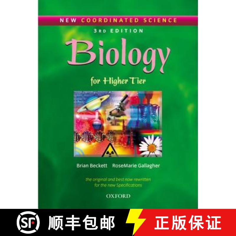 【2-3周达】New Coordinated Science: Biology Students' Book: For Higher Tier [9780199148196]