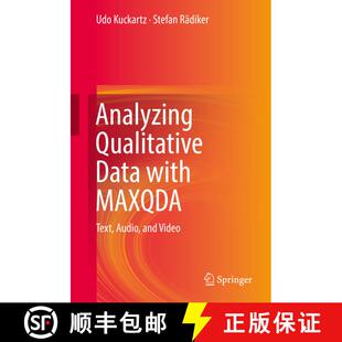 【3-4周达】精装 Analyzing Qualitative Data with MAXQDA : Text, Audio, and Video [9783030156701]