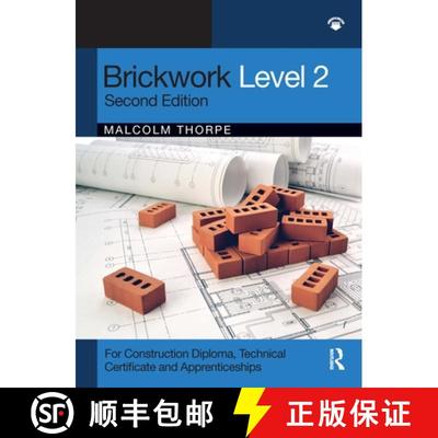 【3-4周达】Brickwork Level 2: For Construction Diploma, Technical Certificate and Apprenticeship Prog... [9780367625498]