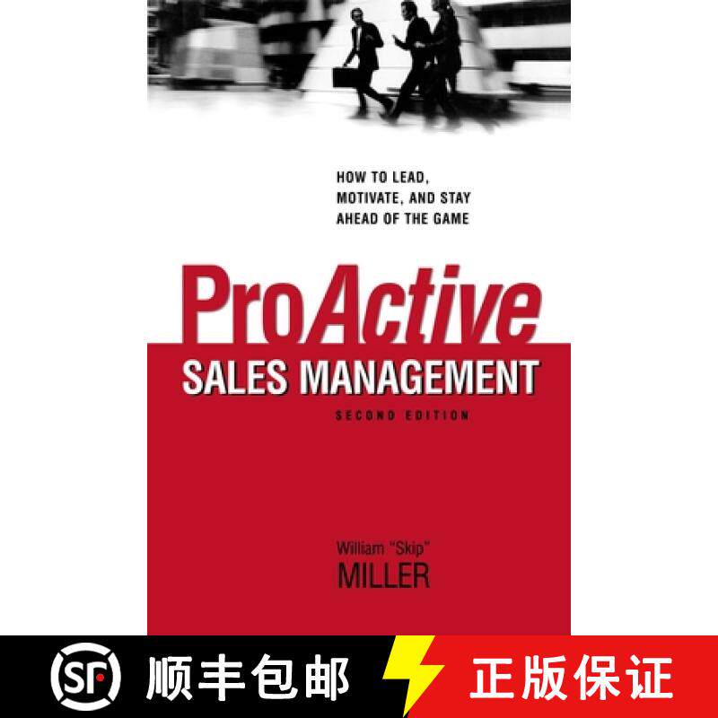 【3-4周达】Proactive Sales Management: How to Lead, Motivate, and Stay Ahead of the Game [9780814439647]