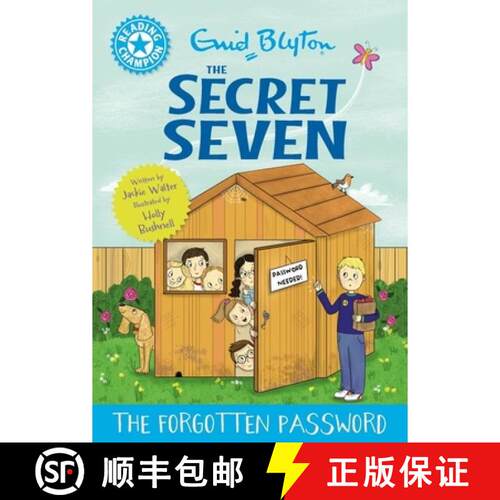 【3-4周达】Reading Champion: The Secret Seven: The Forgotten Password: Blue Band 4 [9781445196992]
