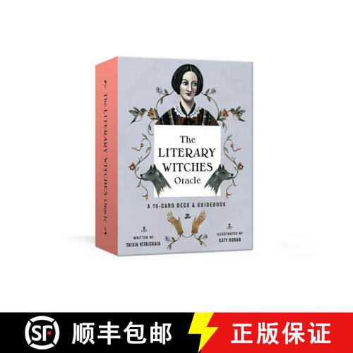 【3-4周达】The Literary Witches Oracle: A 70-Card Deck and Guidebook: Oracle Cards [9781984824714]