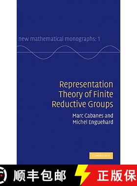 【3-4周达】精装 Representation Theory of Finite Reductive Groups: - Representation Theory of Finite R... [9780521825177]