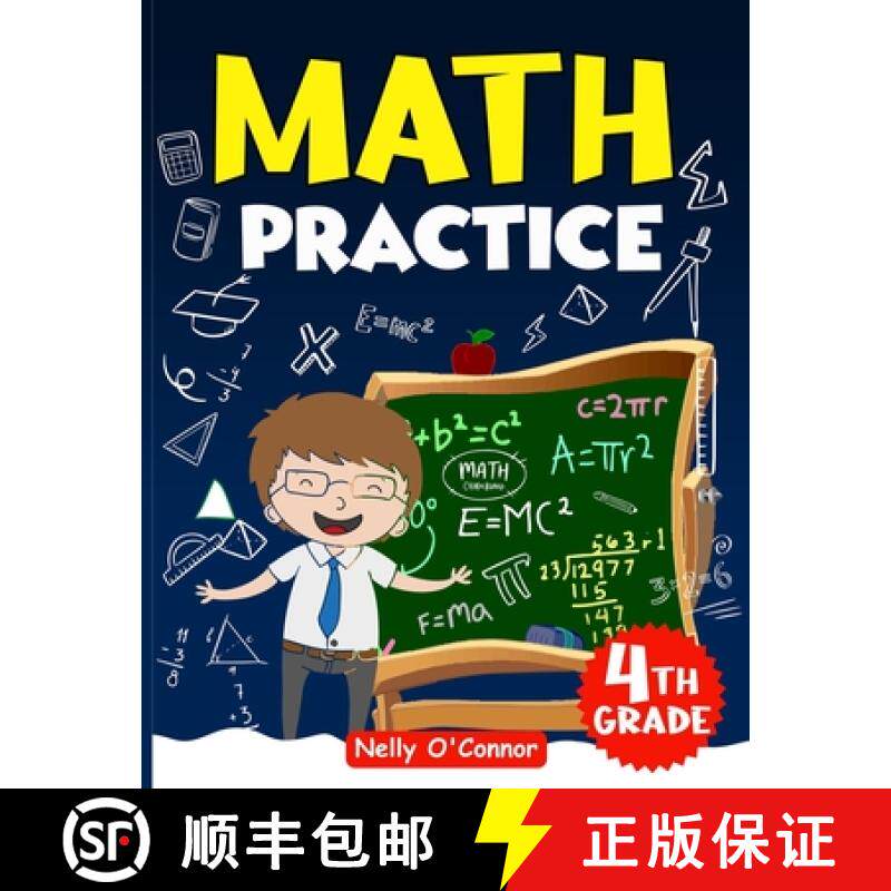 预订 Math Practice 4th grade: Amazing Fun Exercises Addition & Subtraction, Multiplication, Division ... [9781915092113]