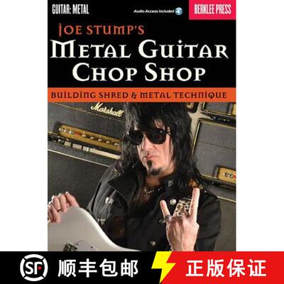 【3-4周达】Metal Guitar Chop Shop: Building Shred & Metal Technique [9780876391464]