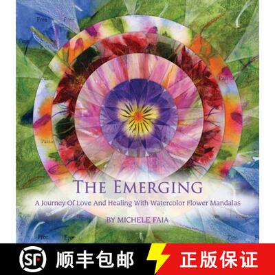 【3-4周达】The Emerging; A Journey of Healing with Watercolor Flower Mandalas [9780578355009]