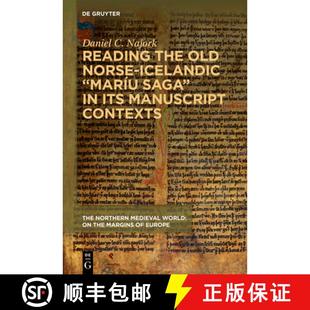 the Its Contexts Reading 4周达 Saga Icelandic Norse 9781501518539 Manuscript Old Maríu