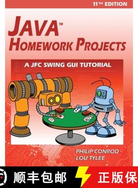 【3-4周达】Java Homework Projects - 11th Edition: A JFC GUI Swing Tutorial [9781951077020]