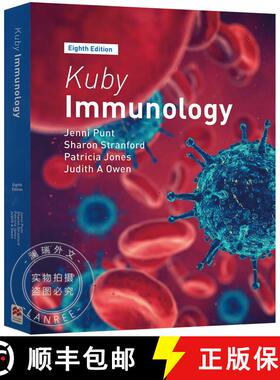 【3-4周达】免疫学经典教材 Kuby Immunology 第八版 [9781319114701]