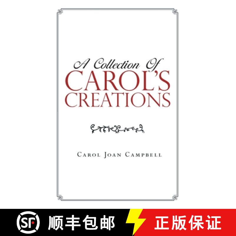 【3-4周达】A Collection of Carol's Creations [9781778830693]