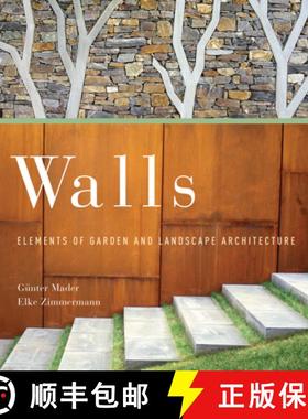 【3-4周达】Walls – Elements of Garden and Landscape Architecture [9780393732948]