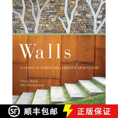 【3-4周达】Walls – Elements of Garden and Landscape Architecture [9780393732948]