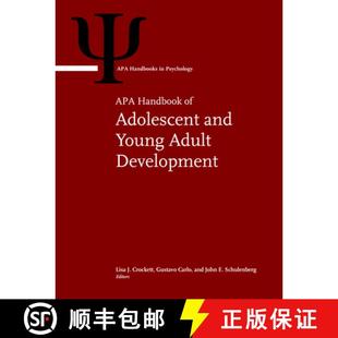 Development APA Handbook Volume 9781433833144 and Adolescent Adult Young 3周达