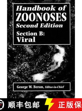 【3-4周达】Handbook of Zoonoses, Section B : Viral Zoonoses [9780849332067]