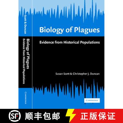 【3-4周达】精装 Biology of Plagues: Evidence from Historical Populations [9780521801508]