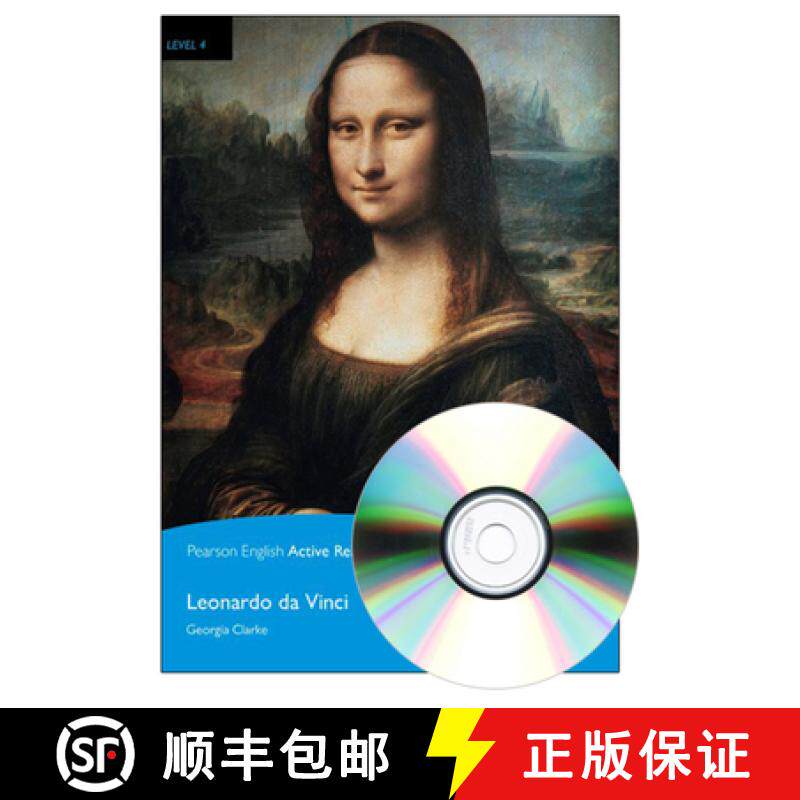 【3-4周达】Level 4: Leonardo Da Vinci Book and Multi-ROM with MP3 Pack [With MP3] [9781447967712]