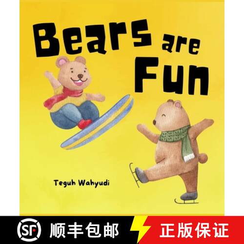 【3-4周达】精装 Bears are Fun: Children's Picture Book About Bear Activities [9783931105266]
