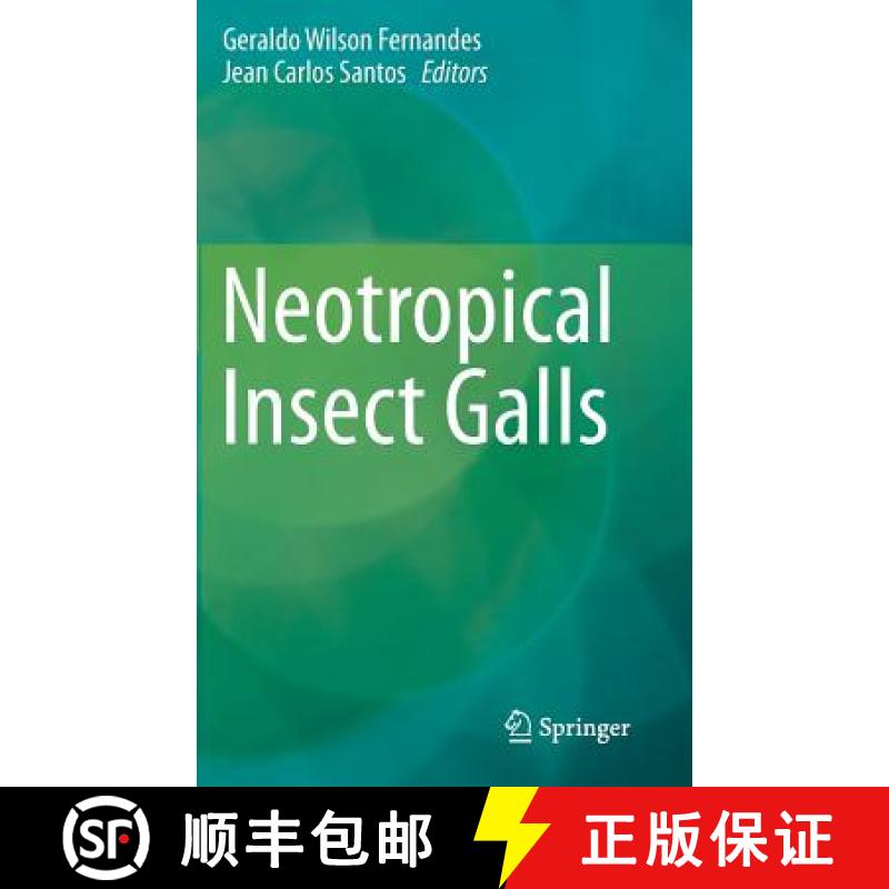【3-4周达】Neotropical Insect Galls [9789401787826]