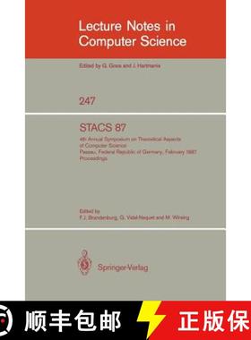 【3-4周达】STACS 87 : 4th Annual Symposium on Theoretical Aspects of Computer Science, Passau, FRG, F... [9783540172192]