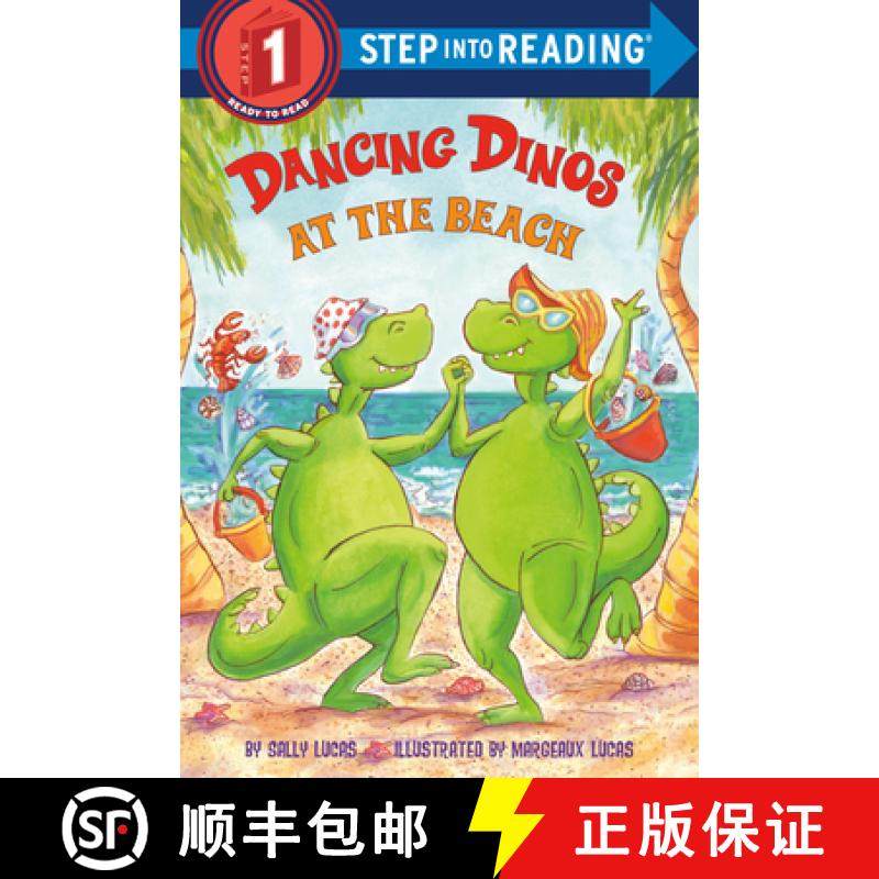 预订 Dancing Dinos at the Beach: Step Into Reading 1 [9780375856402]