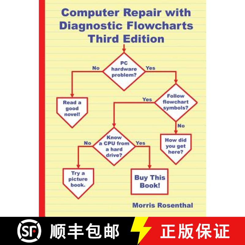 【2-3周达】Computer Repair with Diagnostic Flowcharts Third Edition: Troubleshooting PC Hardware Prob... [9780972380188]