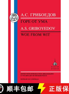 【3-4周达】Griboyedov: Woe from Wit [9781853993893]