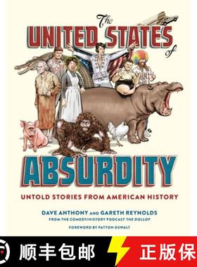 【3-4周达】The United States of Absurdity: Untold Stories from American History [9780399578755]