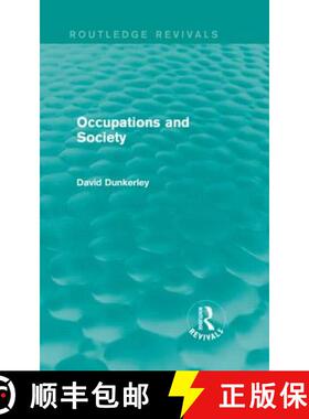 【3-4周达】Occupations and Society (Routledge Revivals) [9780415717328]