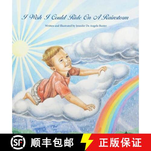 【3-4周达】精装 I Wish I Could Ride on a Rainstorm [9780578892917]