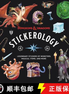 【3-4周达】Dungeons & Dragons Stickerology: Legendary Stickers of Monsters, Magical Items, and More: ... [9780593580752]