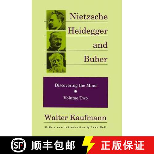 【3-4周达】精装 Nietzsche, Heidegger, and Buber: Discovering the Mind, Volume 2 [9781138528918]