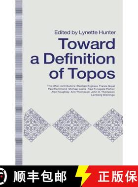 【3-4周达】Towards A Definition of Topos : Approaches to Analogical Reasoning [9781349115044]