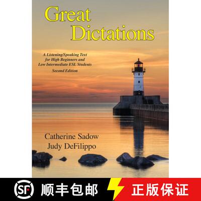 预订 Great Dictations: A Listening/Speaking Text for High Beginners and Low Intermediate ESL Students [9780866473644]