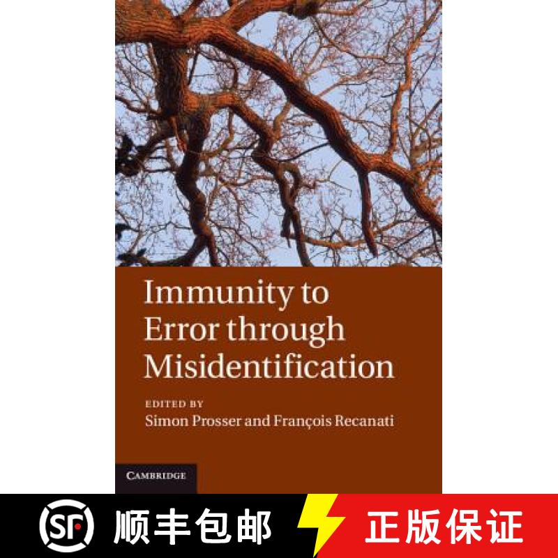 【3-4周达】Immunity to Error through Misidentification: New Essays [9780521198301]