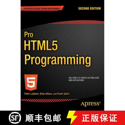 【3-4周达】Pro HTML5 Programming : Powerful APIs for Richer Internet Application Development (2nd ed.) [9781430238645]