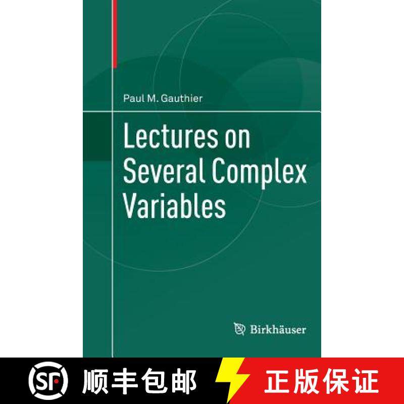 【3-4周达】Lectures on Several Complex Variables [9783319376042]