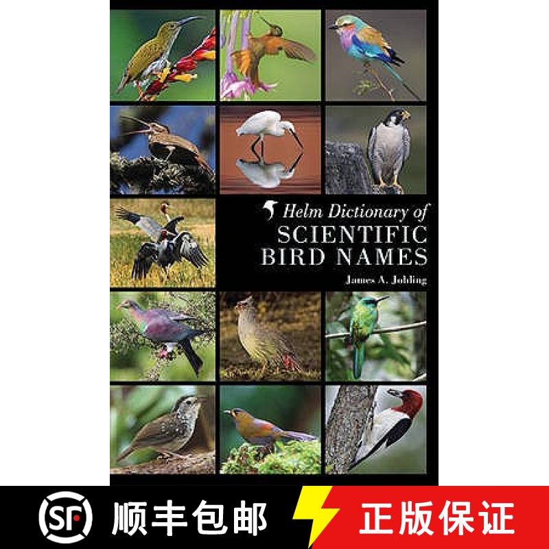 【3-4周达】Helm Dictionary of Scientific Bird Names [9781408125014]