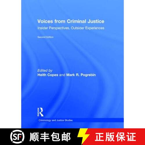 【3-4周达】精装 Voices from Criminal Justice: Insider Perspectives, Outsider Experiences [9781138193444]