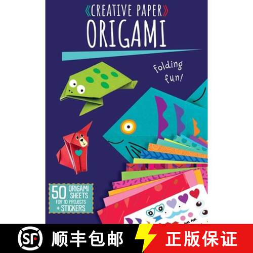 【3-4周达】Creative Paper: Origami [9798886743876]