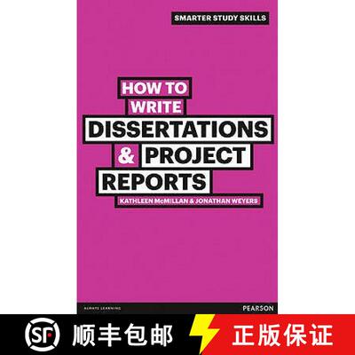 【3-4周达】How to Write Dissertations & Project Reports [9780273743835]