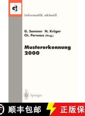 【3-4周达】Mustererkennung 2000 : 22. DAGM-Symposium. Kiel, 13.-15. September 2000 [9783540678861]