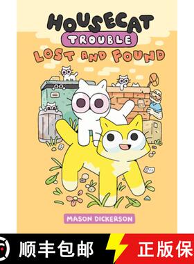 【3-4周达】Housecat Trouble: Lost and Found: (A Graphic Novel) [9780593173480]