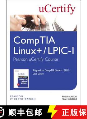 【3-4周达】Comptia Linux+ / Lpic-1 Pearson Ucertify Course Student Access Card [9780134670928]